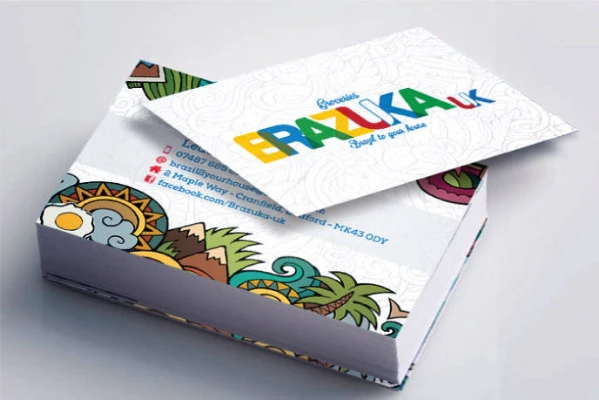 Brazuka UK flyer and magazine design